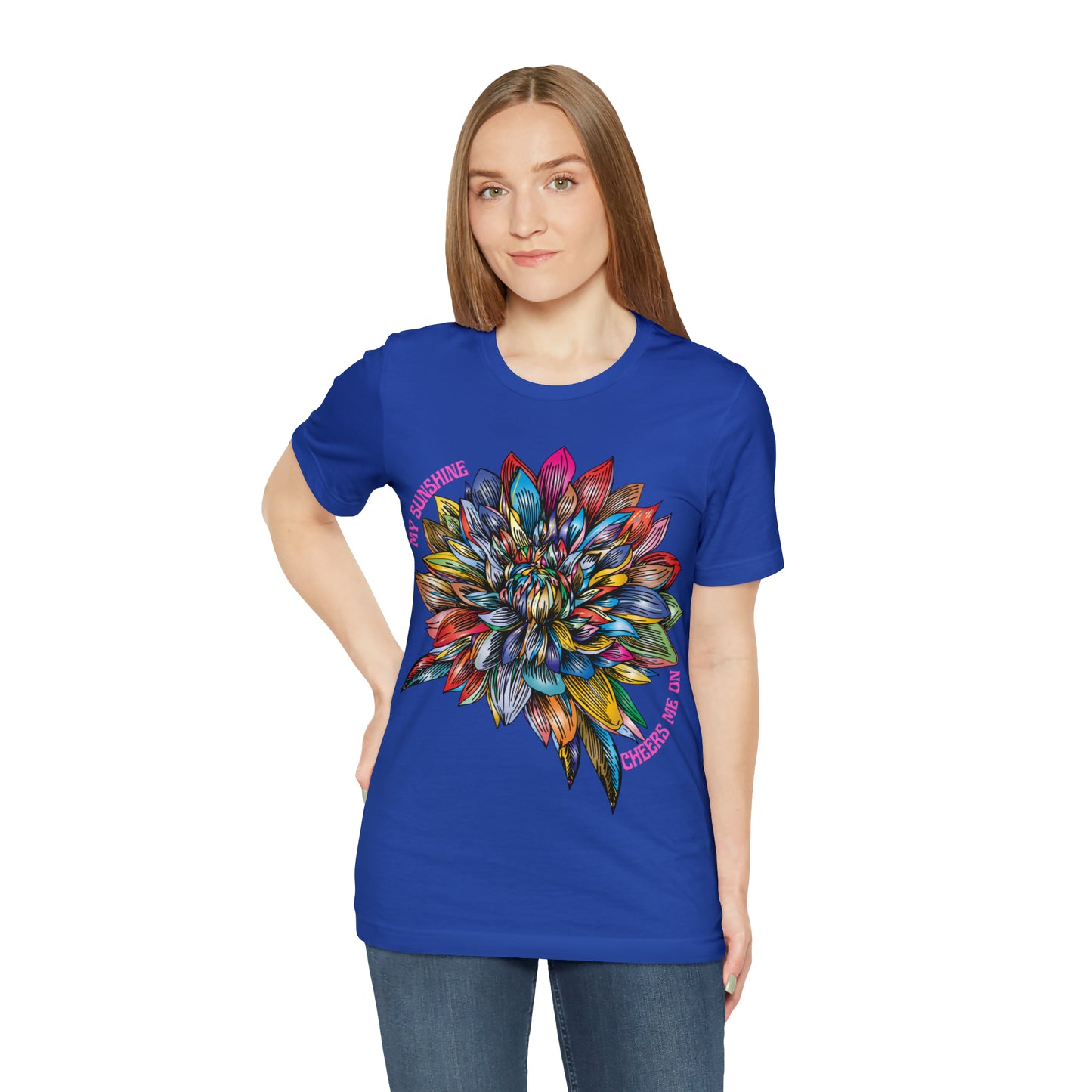 Memorial T-Shirt For Loss of Loved One, My Sunshine is Cheering Me On From Heaven