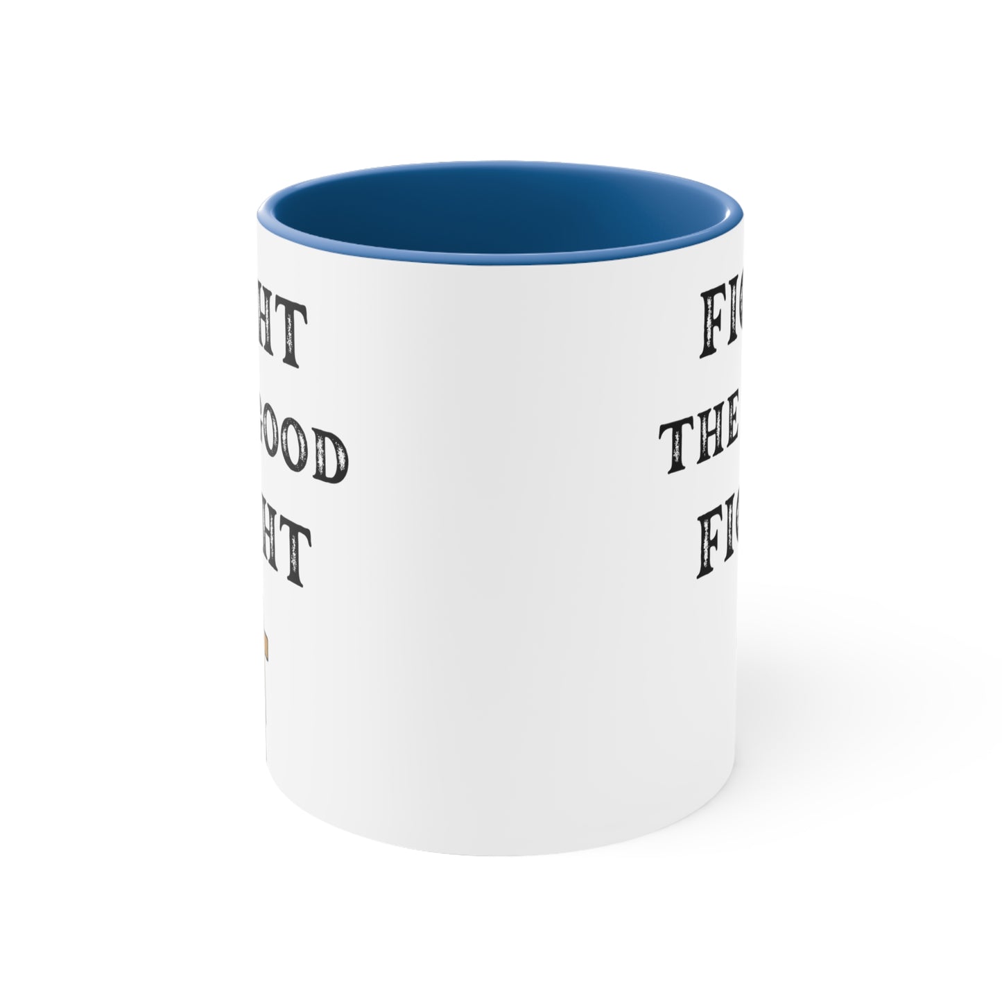 Christian Bible Gift Mug, 2 Timothy 4:8, Fight the Good Fight