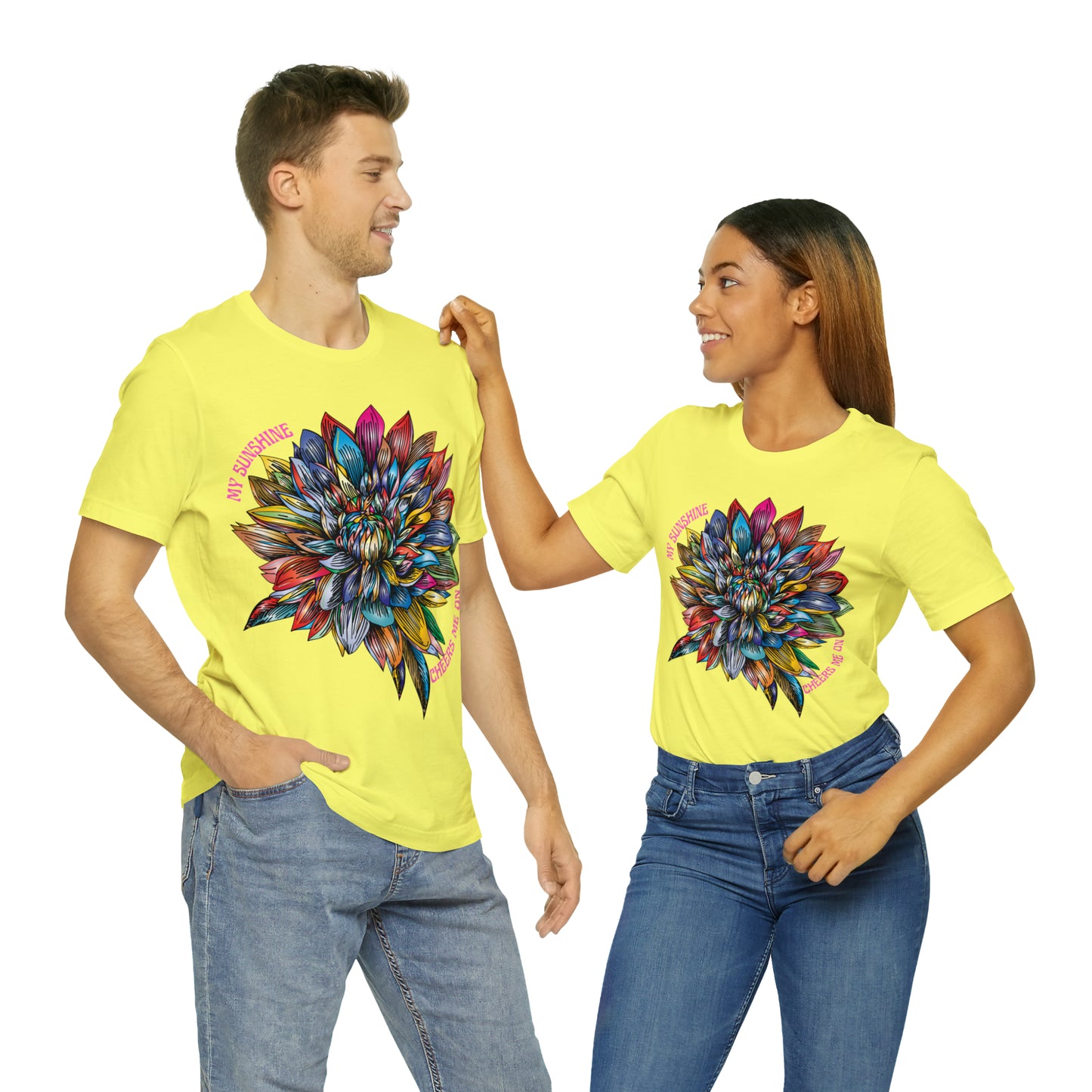 Memorial T-Shirt For Loss of Loved One, My Sunshine is Cheering Me On From Heaven
