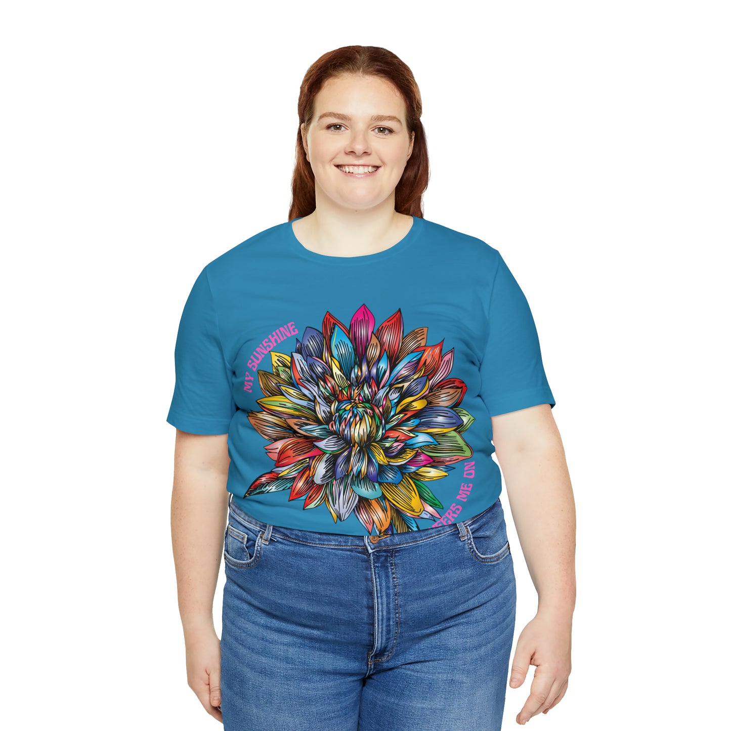 Memorial T-Shirt For Loss of Loved One, My Sunshine is Cheering Me On From Heaven