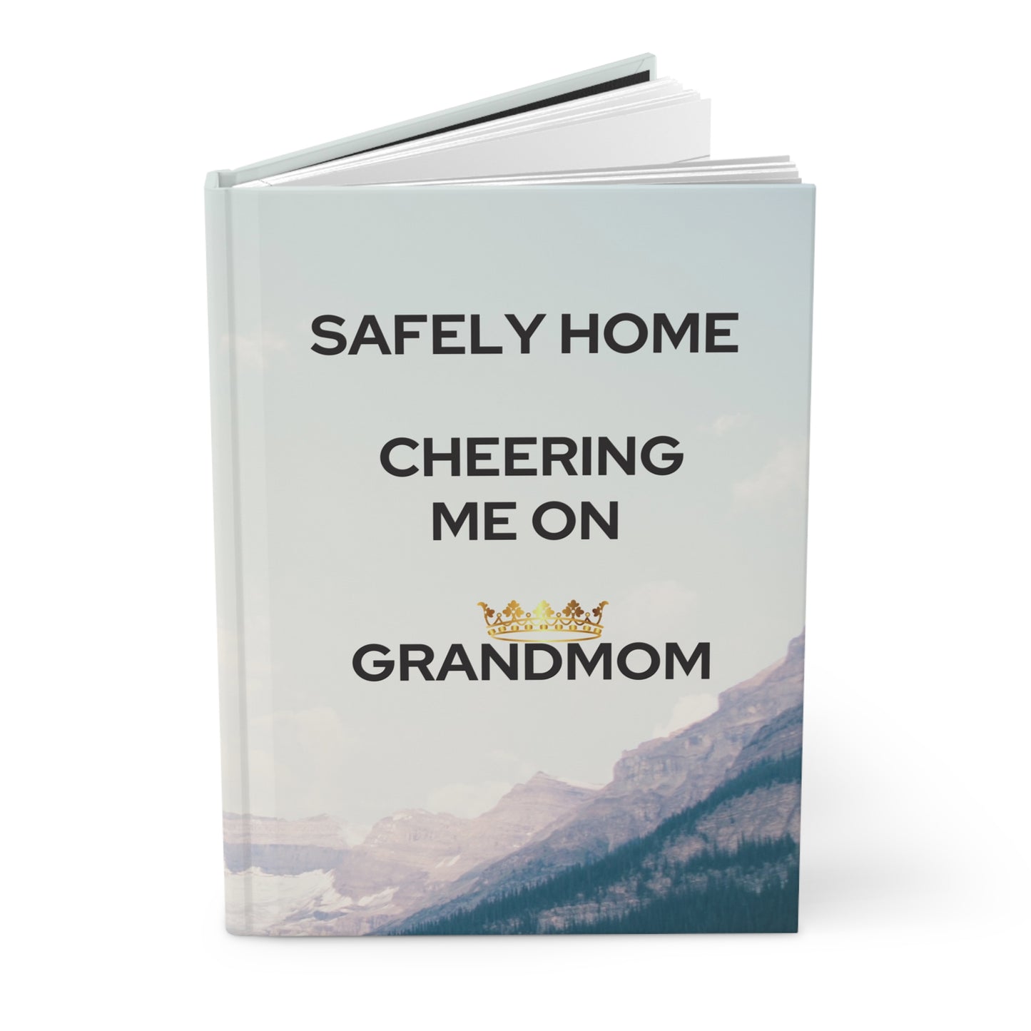 Grief Journal for Loss of Grandmother, Safely Home Cheering Me On