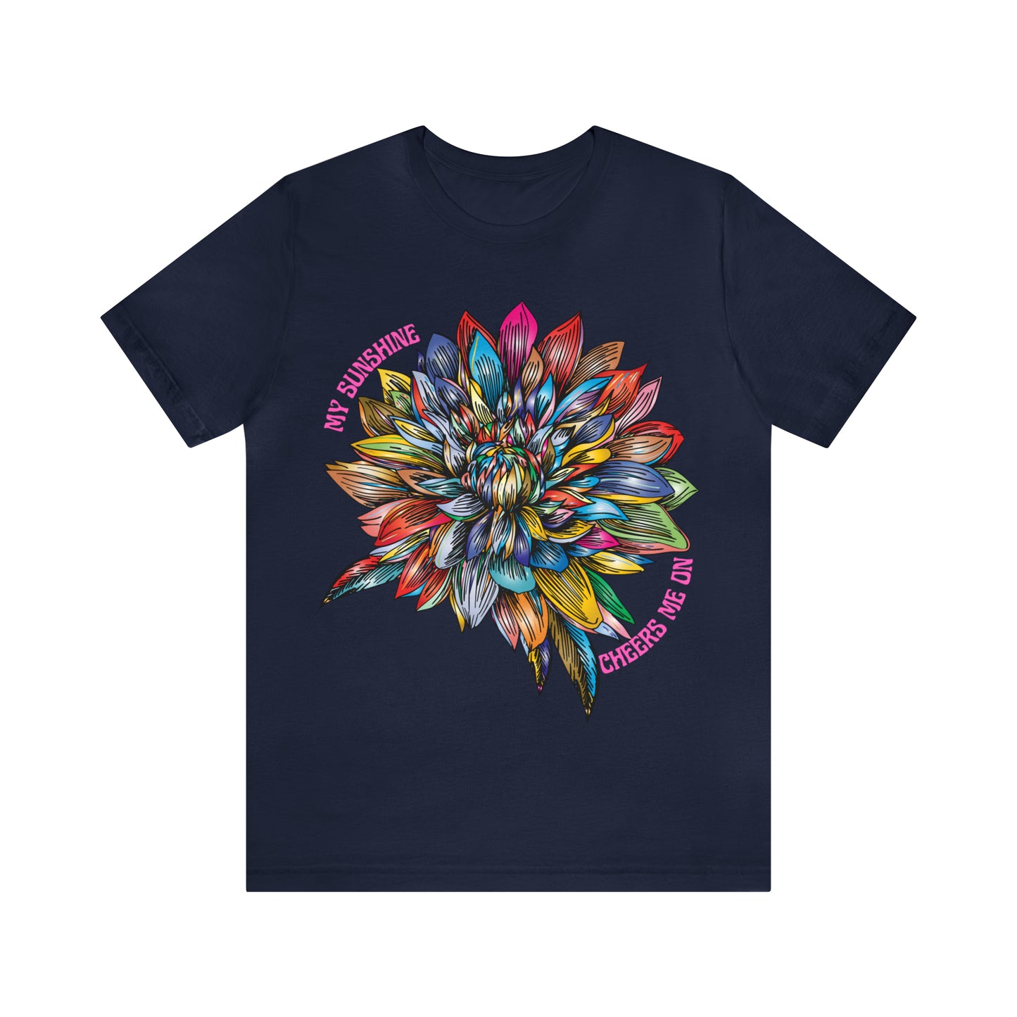 Memorial T-Shirt For Loss of Loved One, My Sunshine is Cheering Me On From Heaven