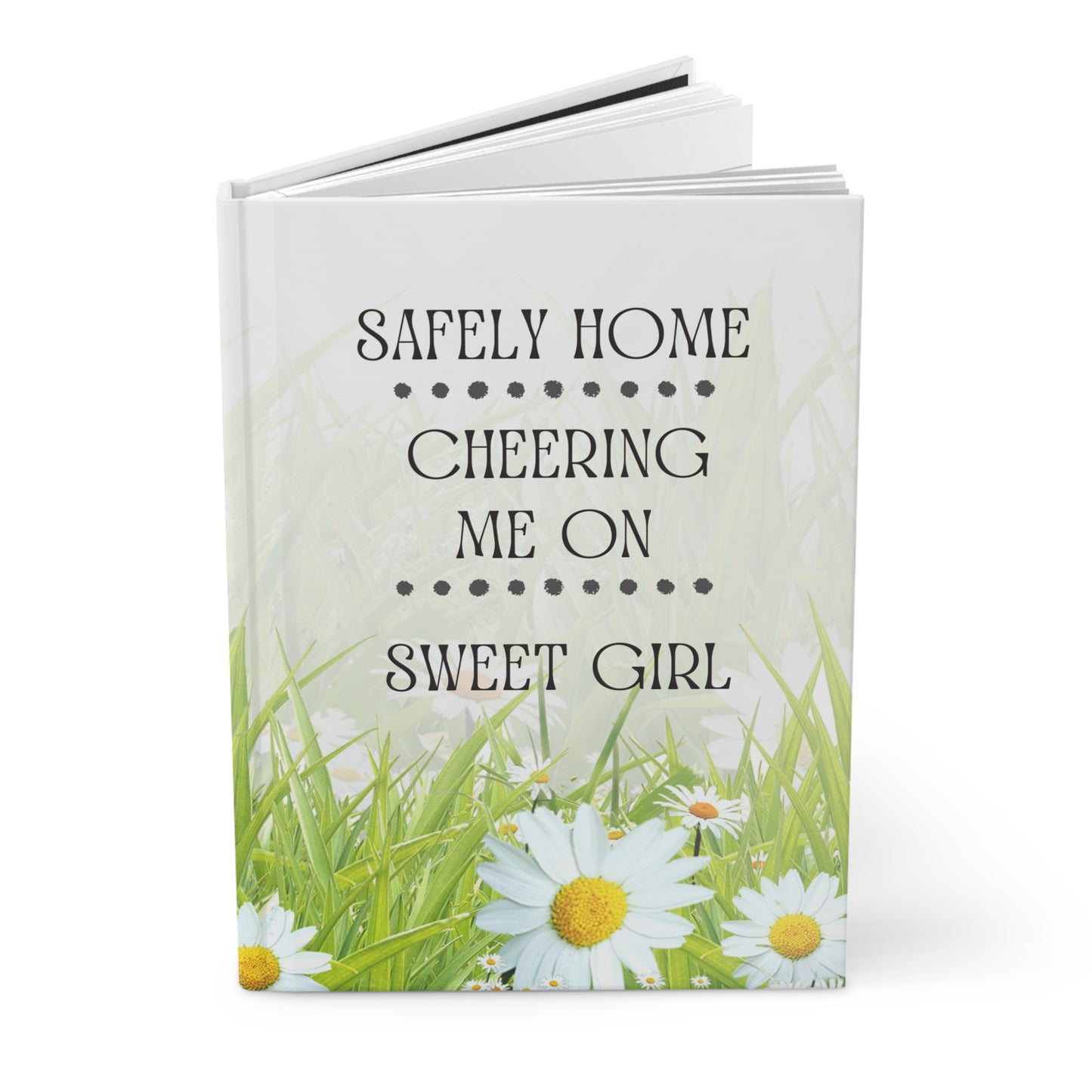 Grief Journal for Loss of Daughter, Granddaughter, Niece, Safely Home Cheering Me On