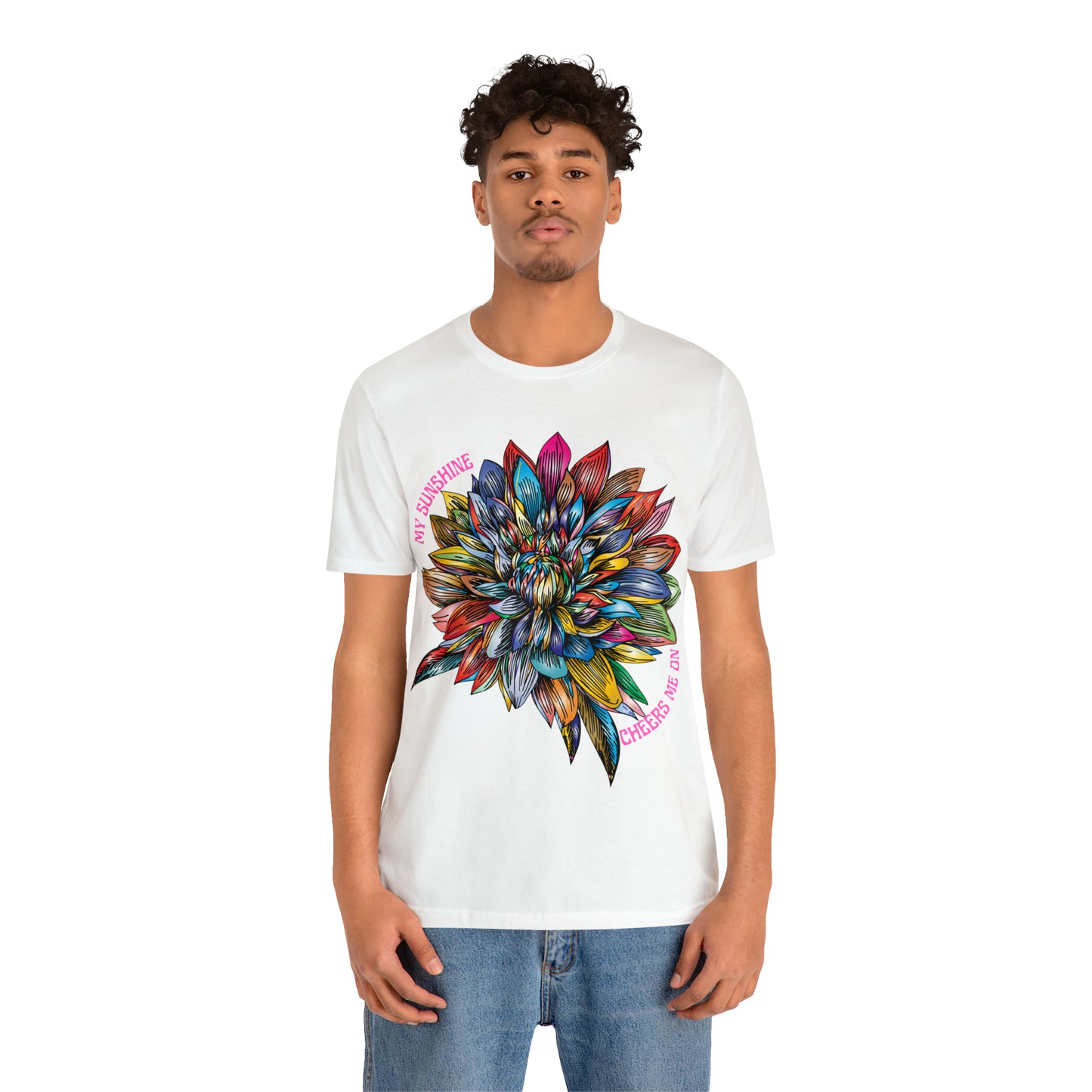 Memorial T-Shirt For Loss of Loved One, My Sunshine is Cheering Me On From Heaven