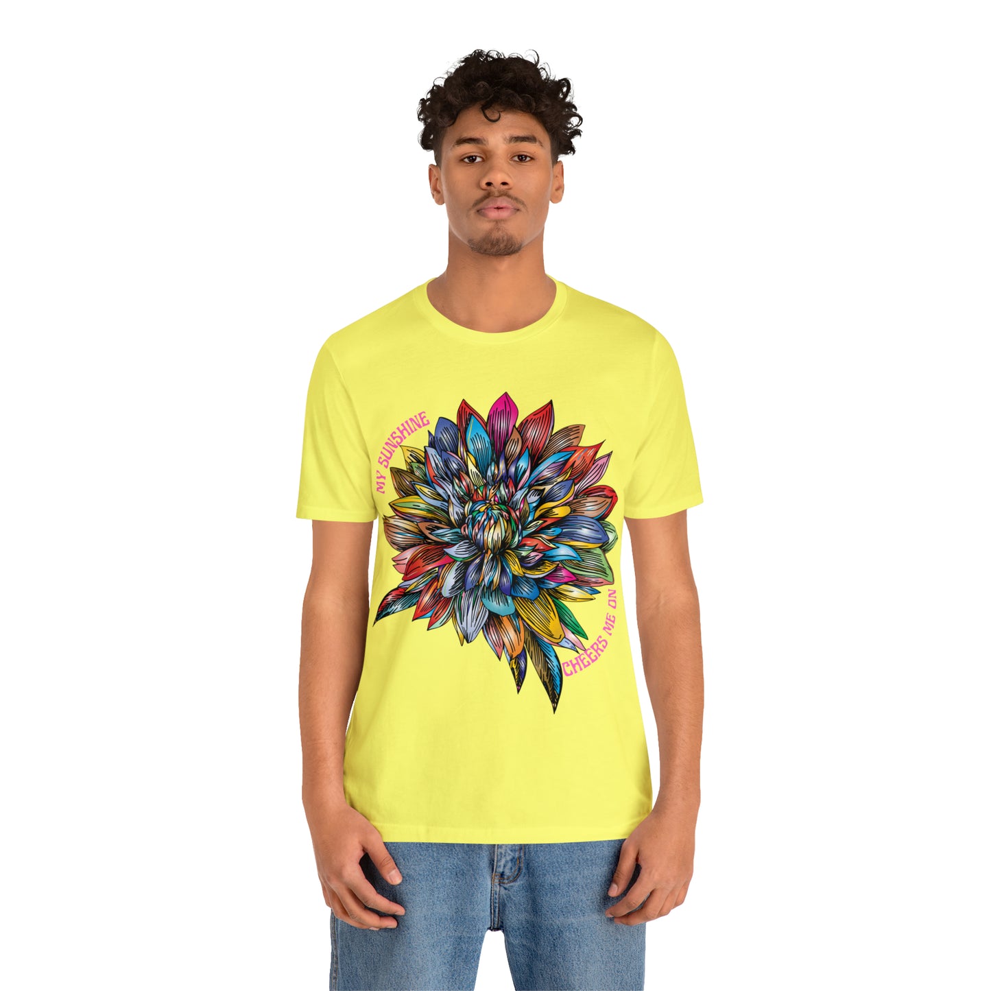 Memorial T-Shirt For Loss of Loved One, My Sunshine is Cheering Me On From Heaven