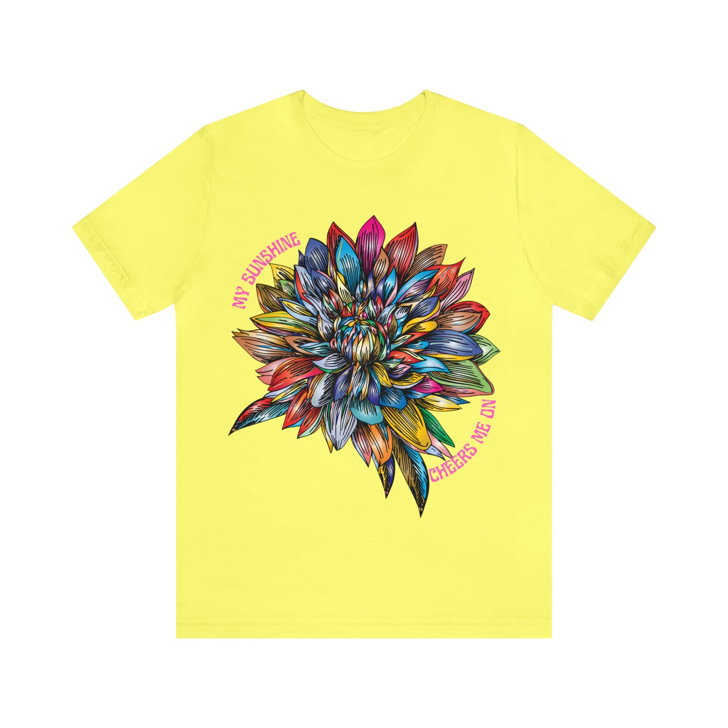Memorial T-Shirt For Loss of Loved One, My Sunshine is Cheering Me On From Heaven