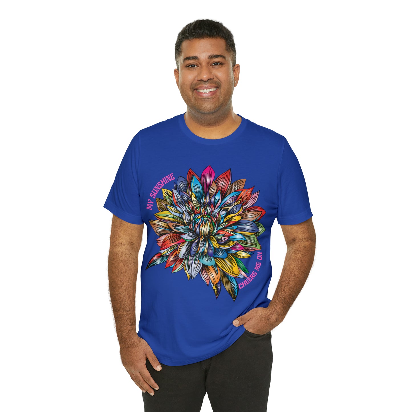 Memorial T-Shirt For Loss of Loved One, My Sunshine is Cheering Me On From Heaven
