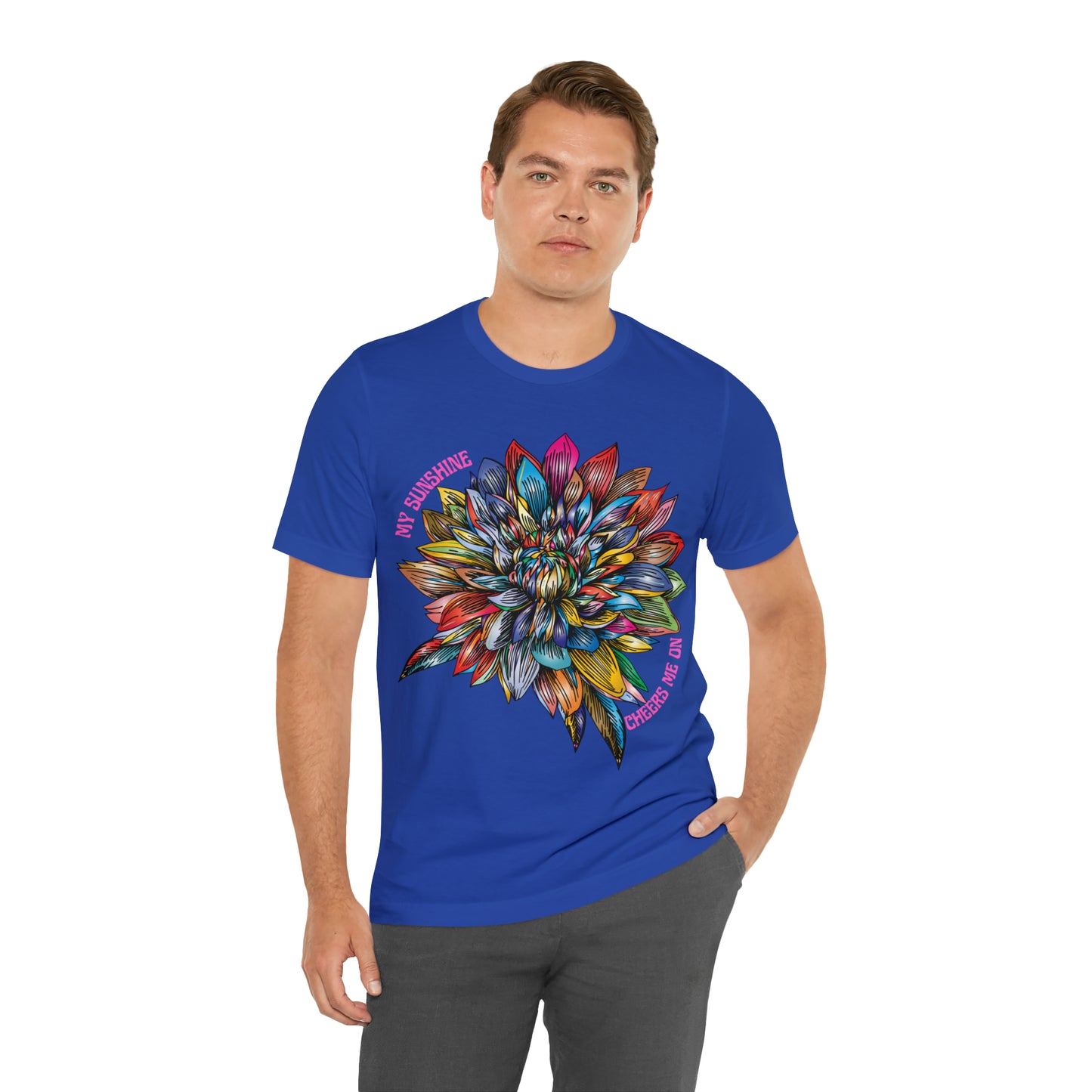 Memorial T-Shirt For Loss of Loved One, My Sunshine is Cheering Me On From Heaven