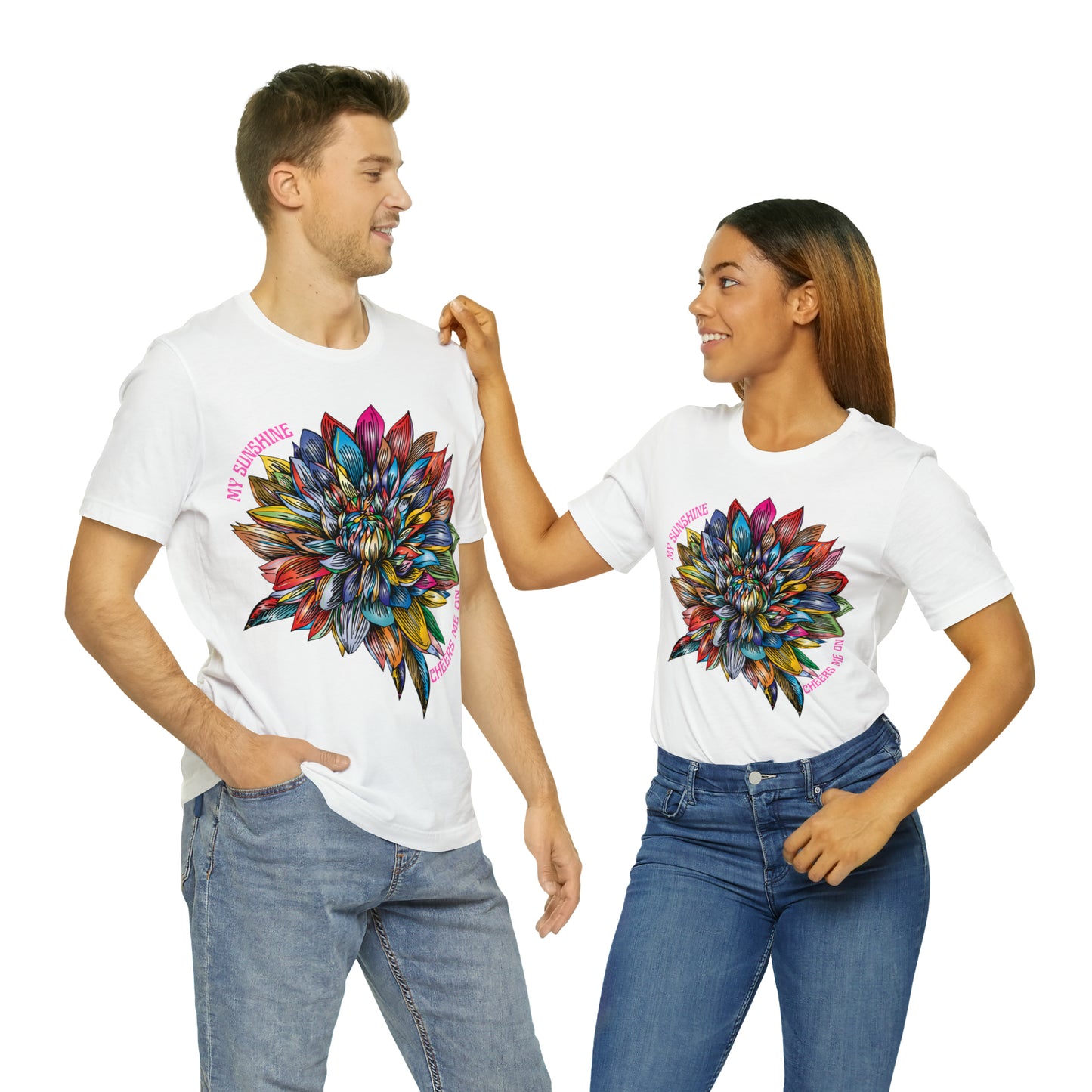 Memorial T-Shirt For Loss of Loved One, My Sunshine is Cheering Me On From Heaven