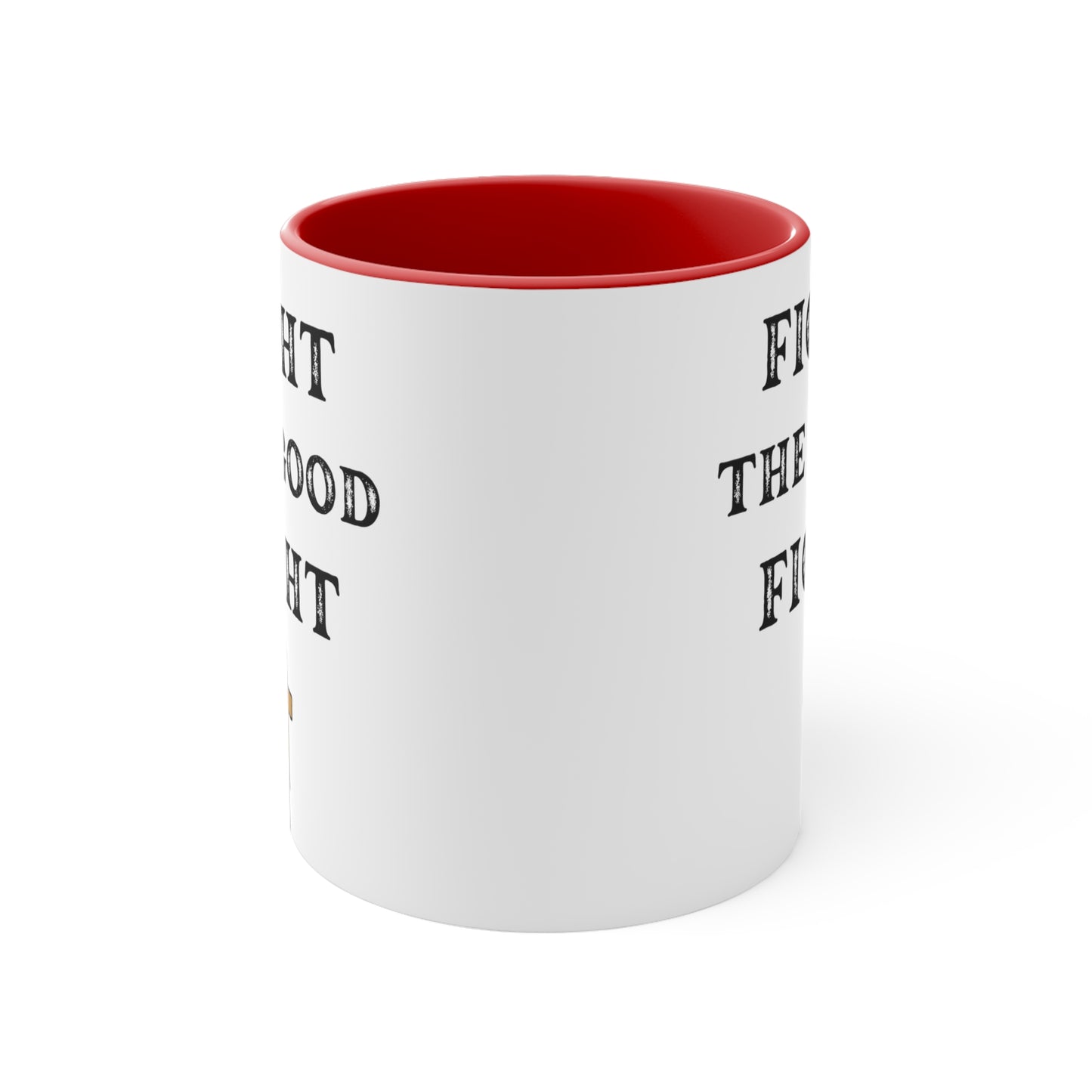 Christian Bible Gift Mug, 2 Timothy 4:8, Fight the Good Fight
