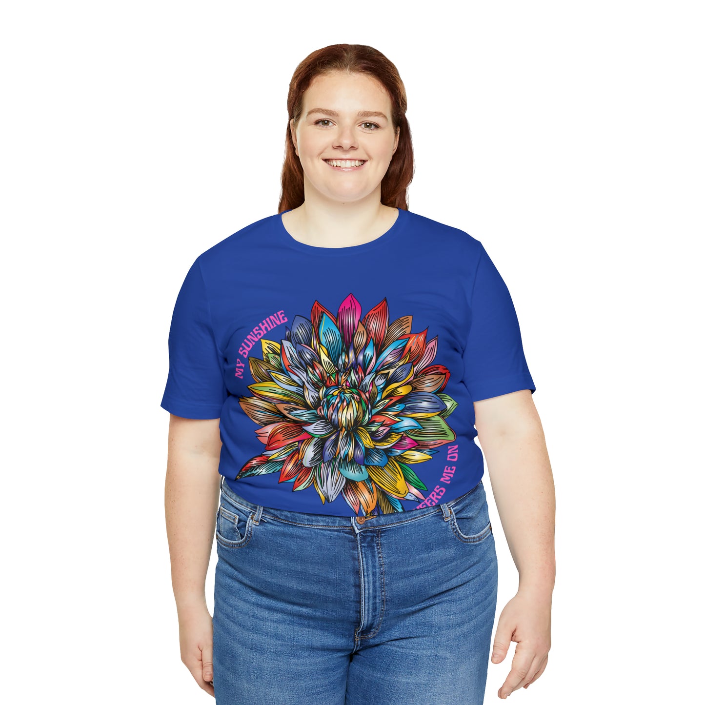 Memorial T-Shirt For Loss of Loved One, My Sunshine is Cheering Me On From Heaven
