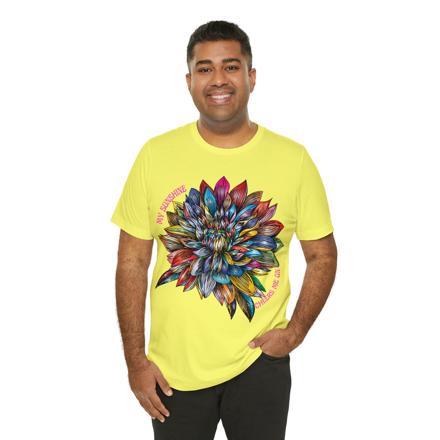 Memorial T-Shirt For Loss of Loved One, My Sunshine is Cheering Me On From Heaven
