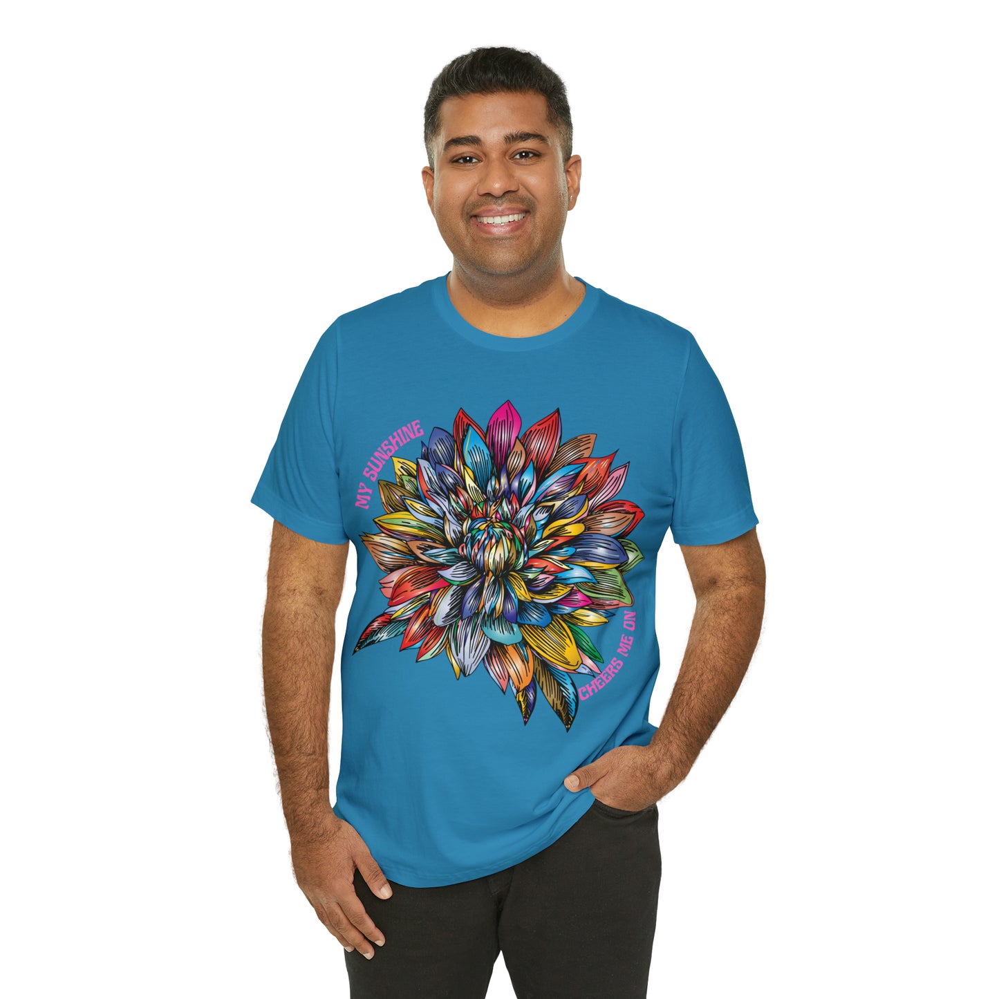 Memorial T-Shirt For Loss of Loved One, My Sunshine is Cheering Me On From Heaven