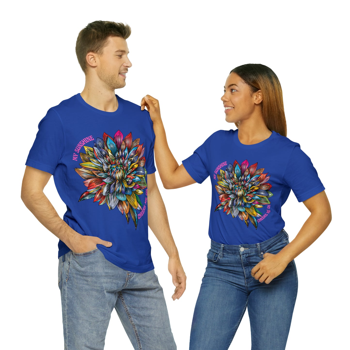 Memorial T-Shirt For Loss of Loved One, My Sunshine is Cheering Me On From Heaven