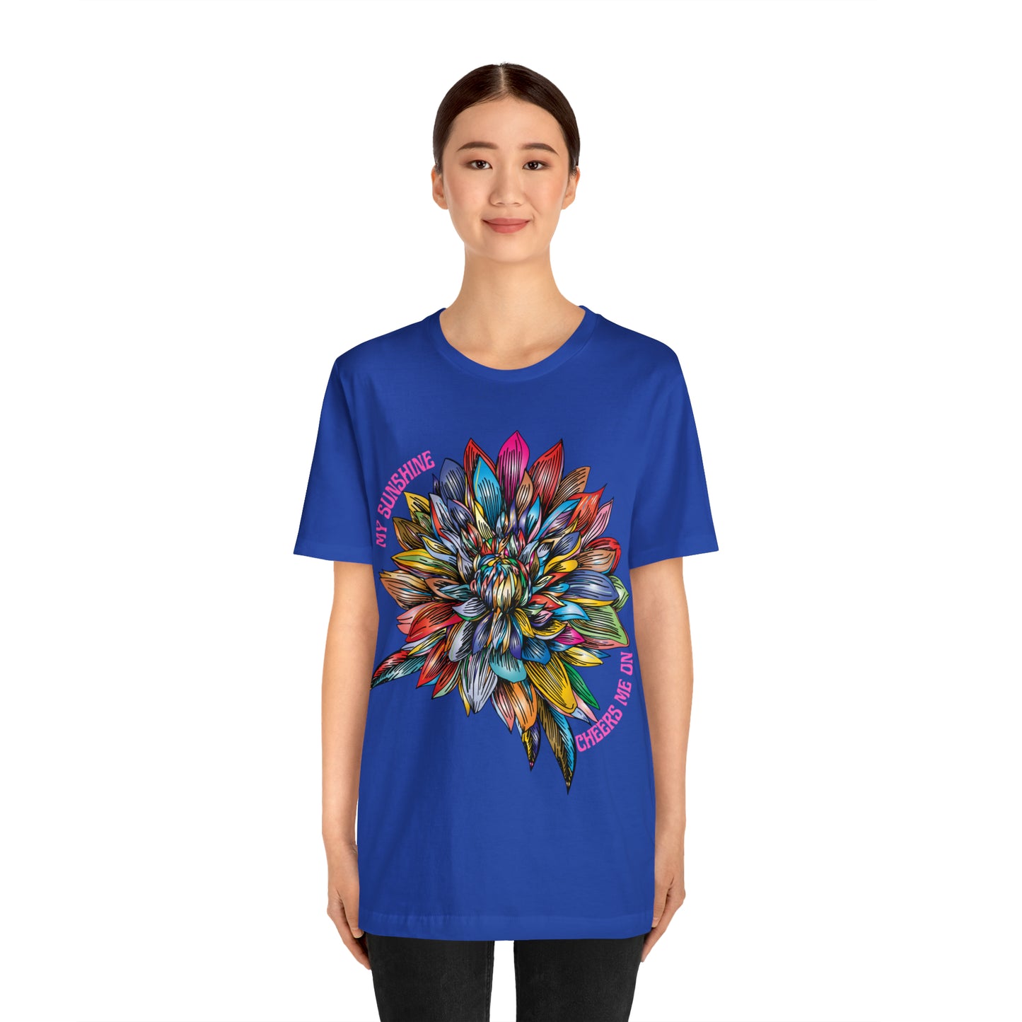 Memorial T-Shirt For Loss of Loved One, My Sunshine is Cheering Me On From Heaven