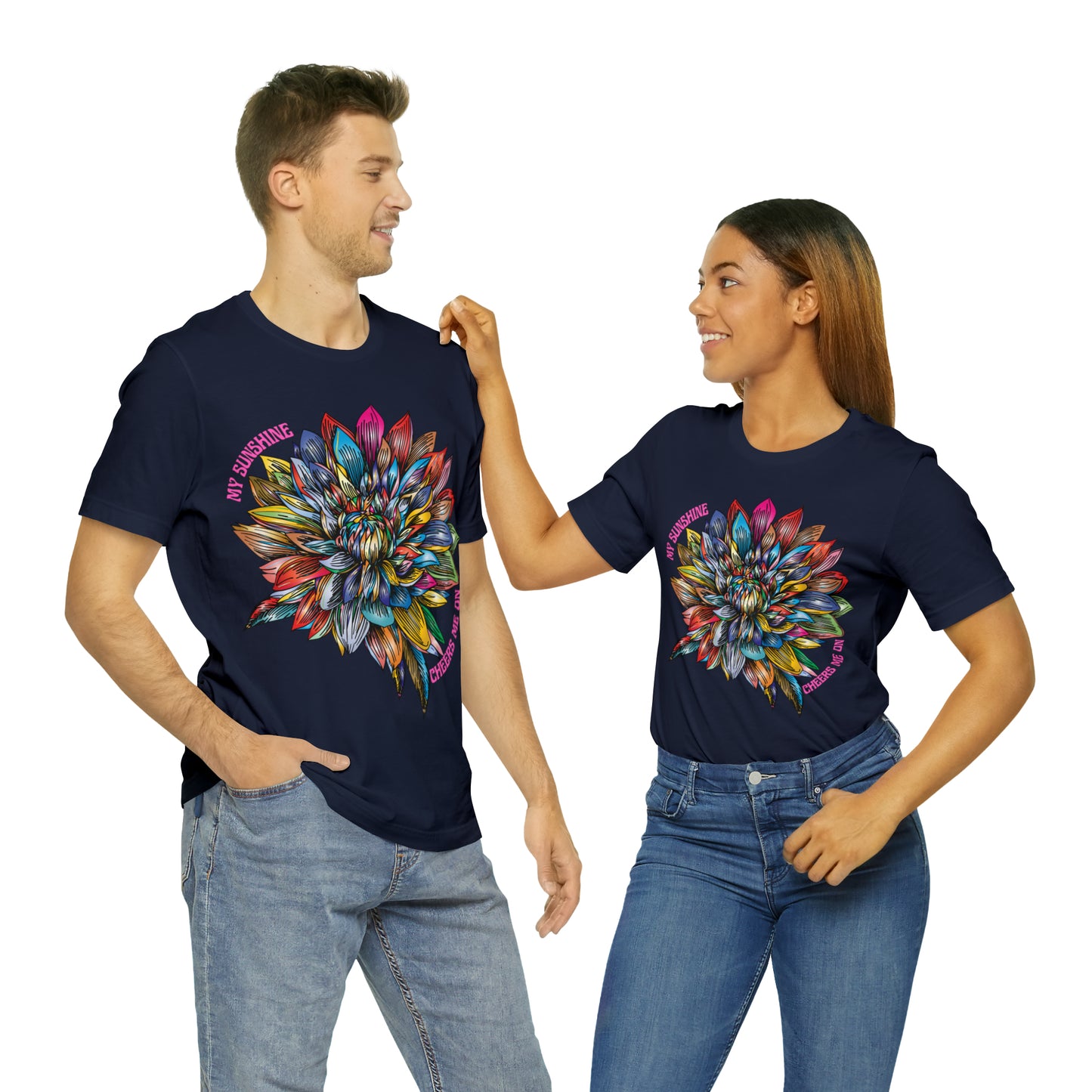 Memorial T-Shirt For Loss of Loved One, My Sunshine is Cheering Me On From Heaven