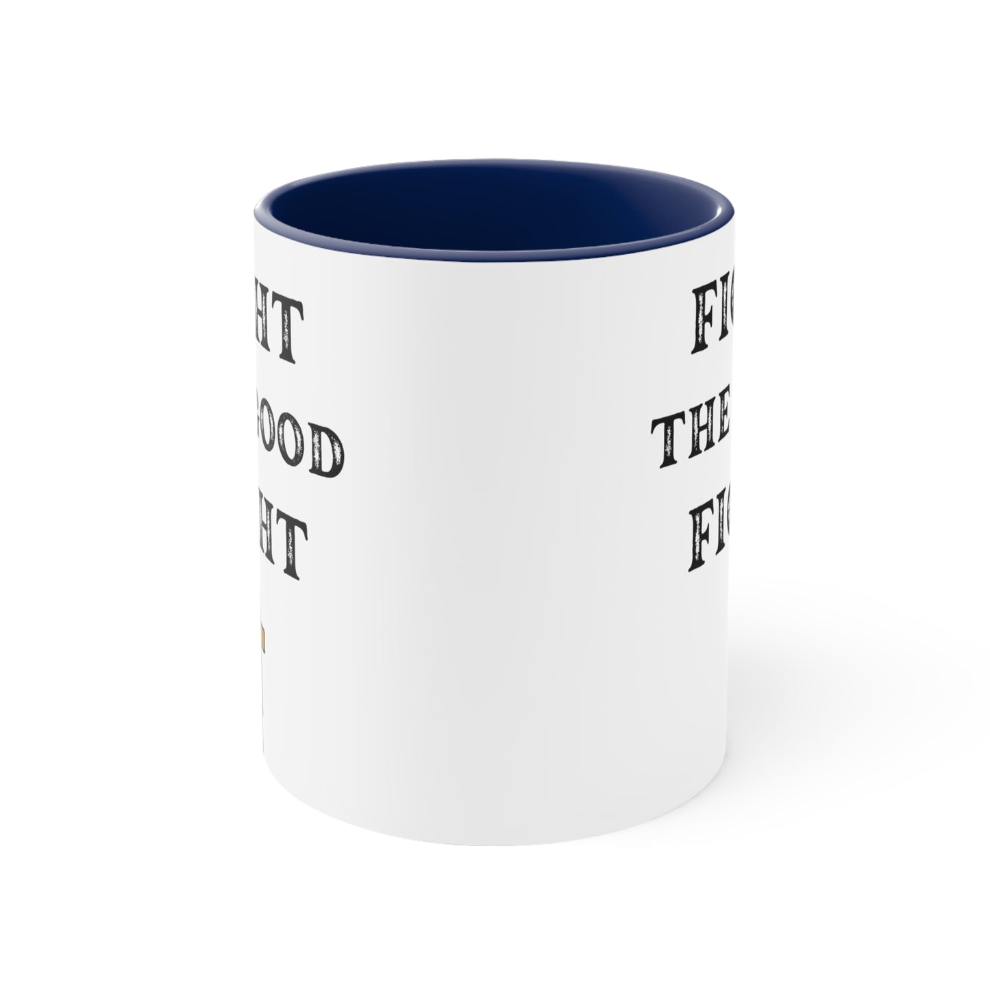 Christian Bible Gift Mug, 2 Timothy 4:8, Fight the Good Fight