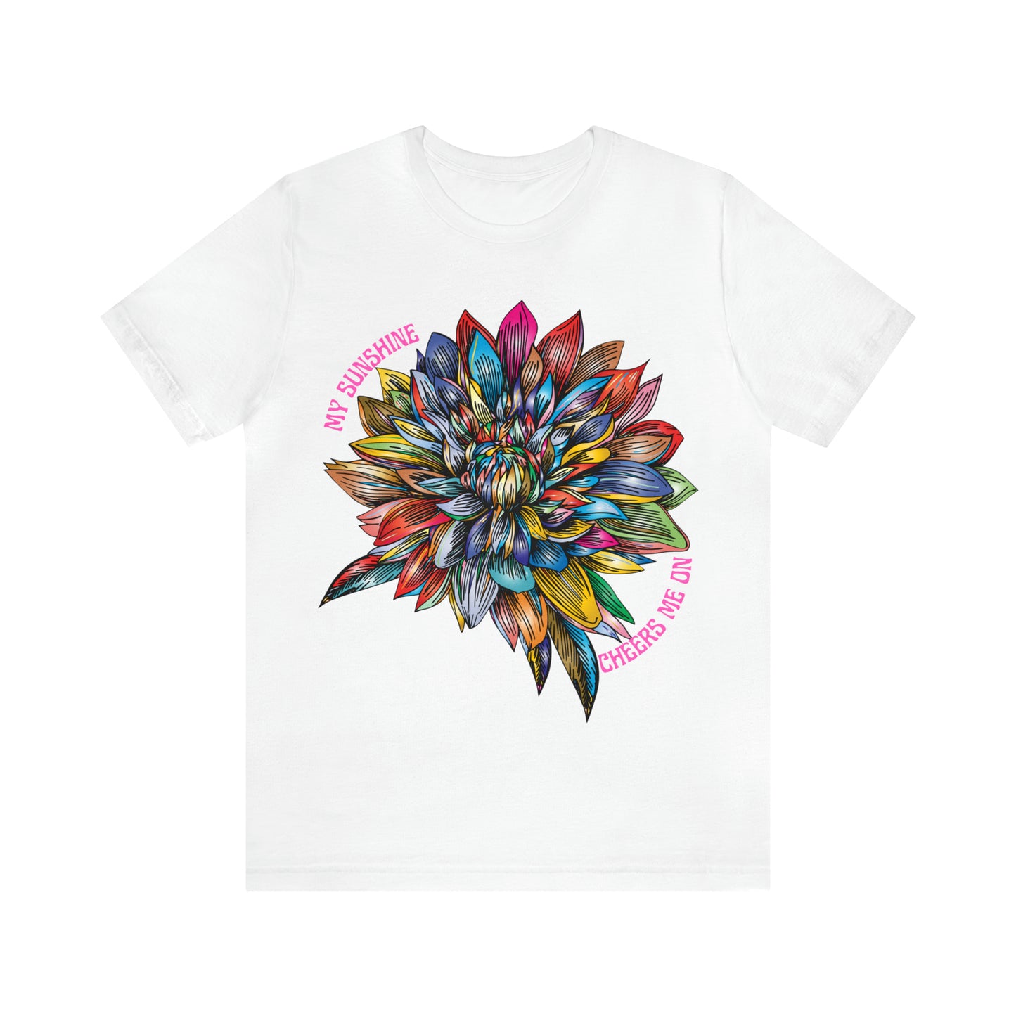 Memorial T-Shirt For Loss of Loved One, My Sunshine is Cheering Me On From Heaven