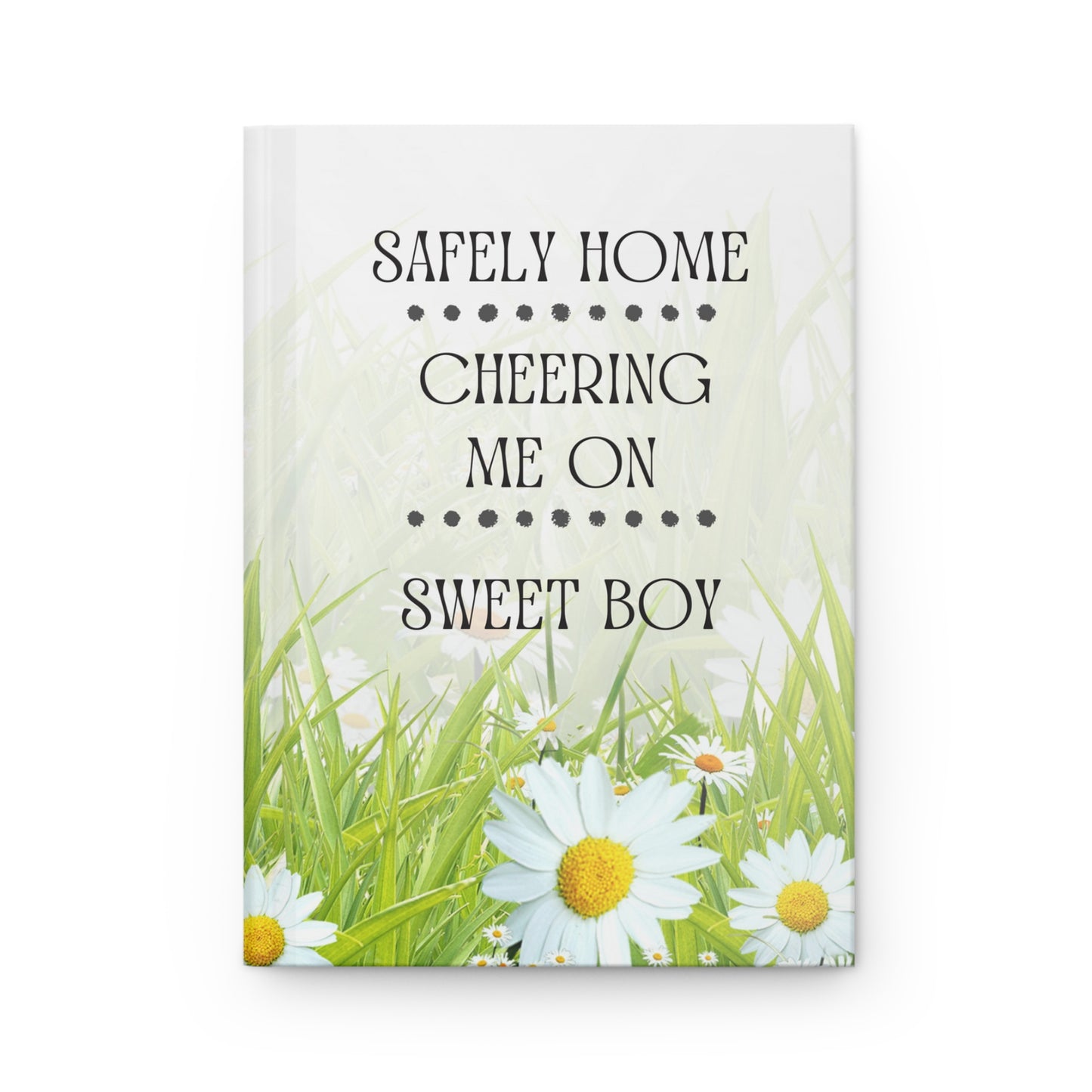 Grief Journal for Loss of Son, Grandson, Nephew, Loved One, Safely Home Cheering Me On
