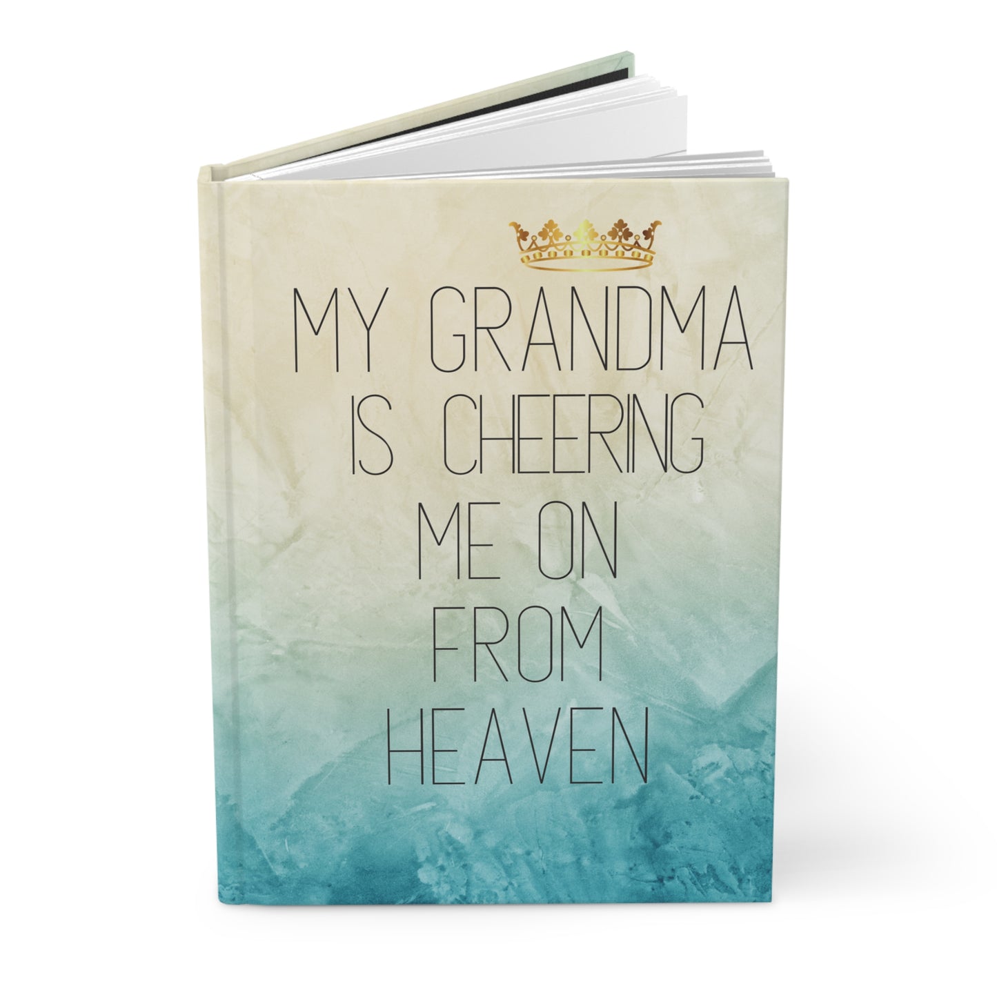 Grief Journal for Loss of Grandma, Cheering Me On From Heaven
