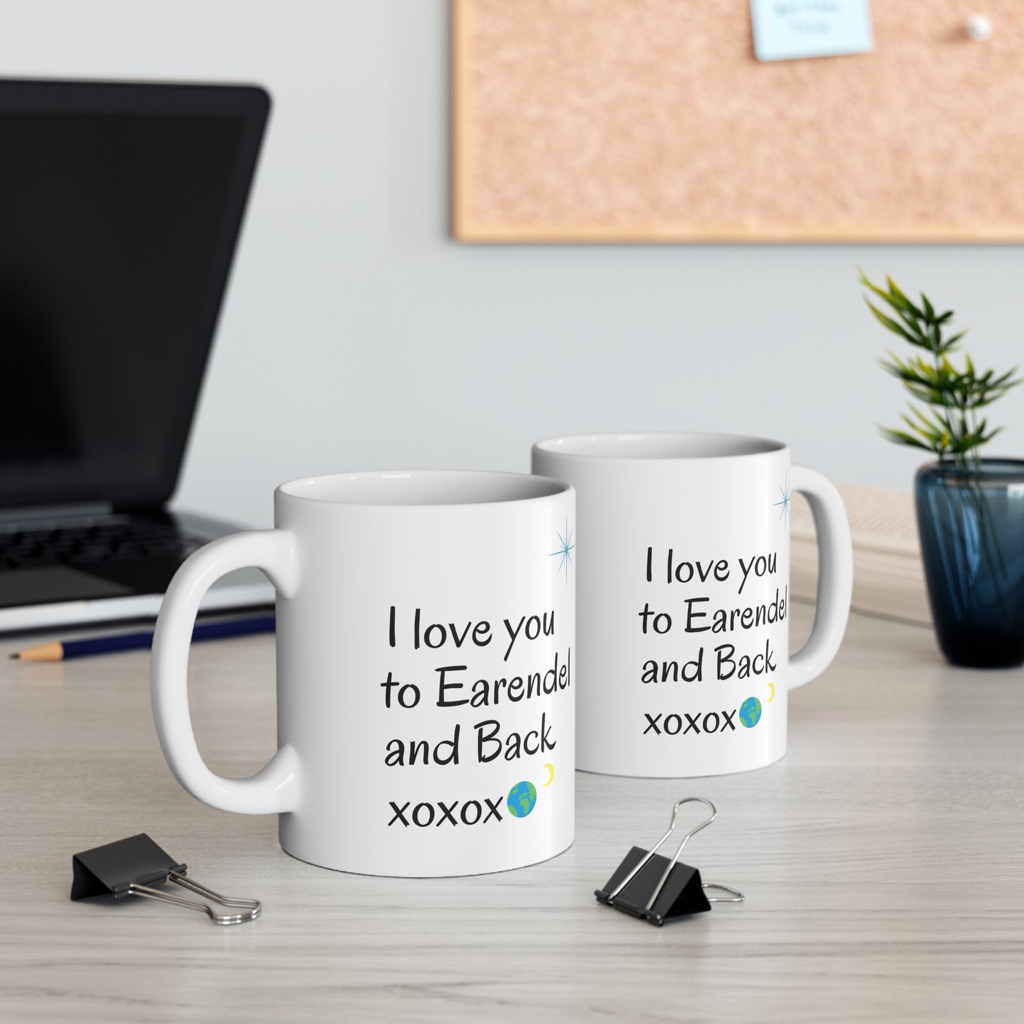 I Love You To The Moon And Back Gift Mug
