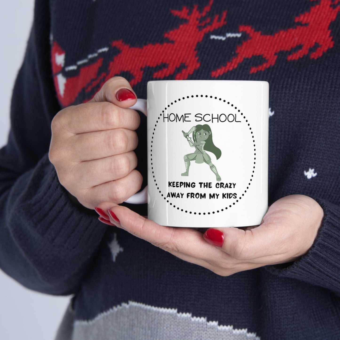 Home School Funny Gift Mug