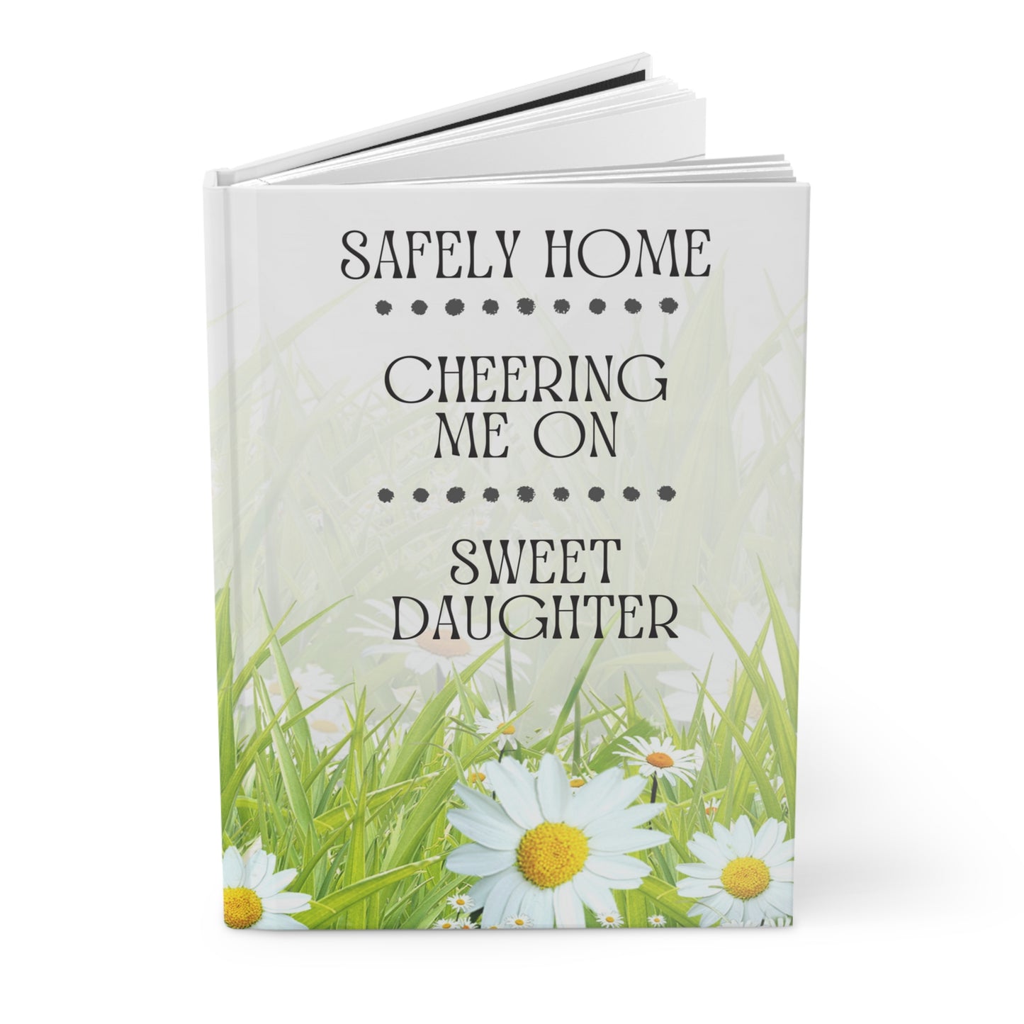 Grief Journal for Loss of Daughter, Safely Home Cheering Me On