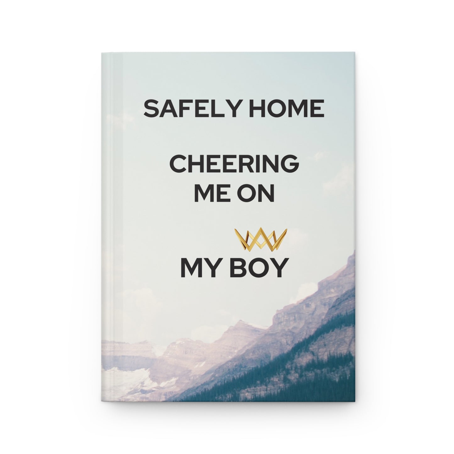 Grief Journal for Loss of Son, Grandson, Nephew, Safely Home Cheering Me On