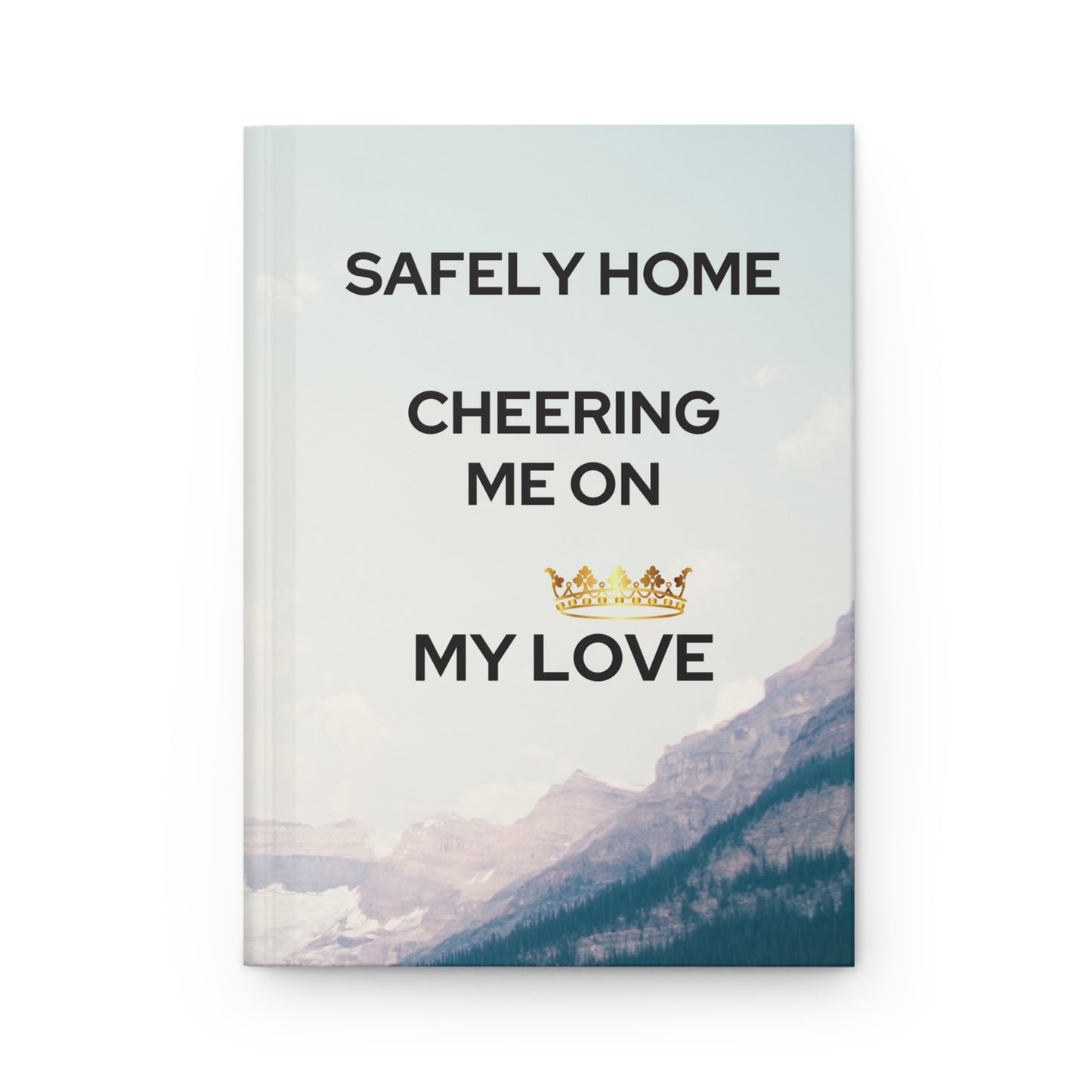 Grief Journal for Loss of Loved One, Safely Home Cheering Me On
