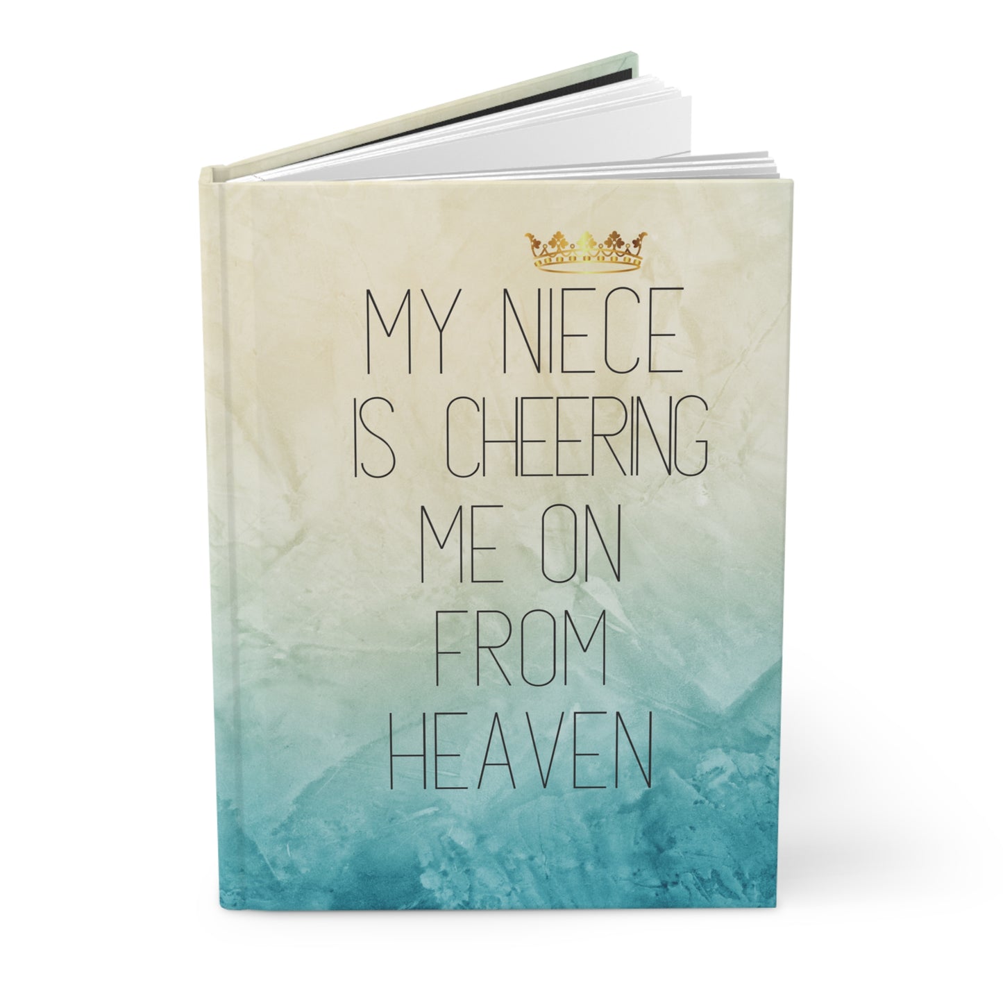 Grief Journal for Loss of Niece, Cheering Me On From Heaven