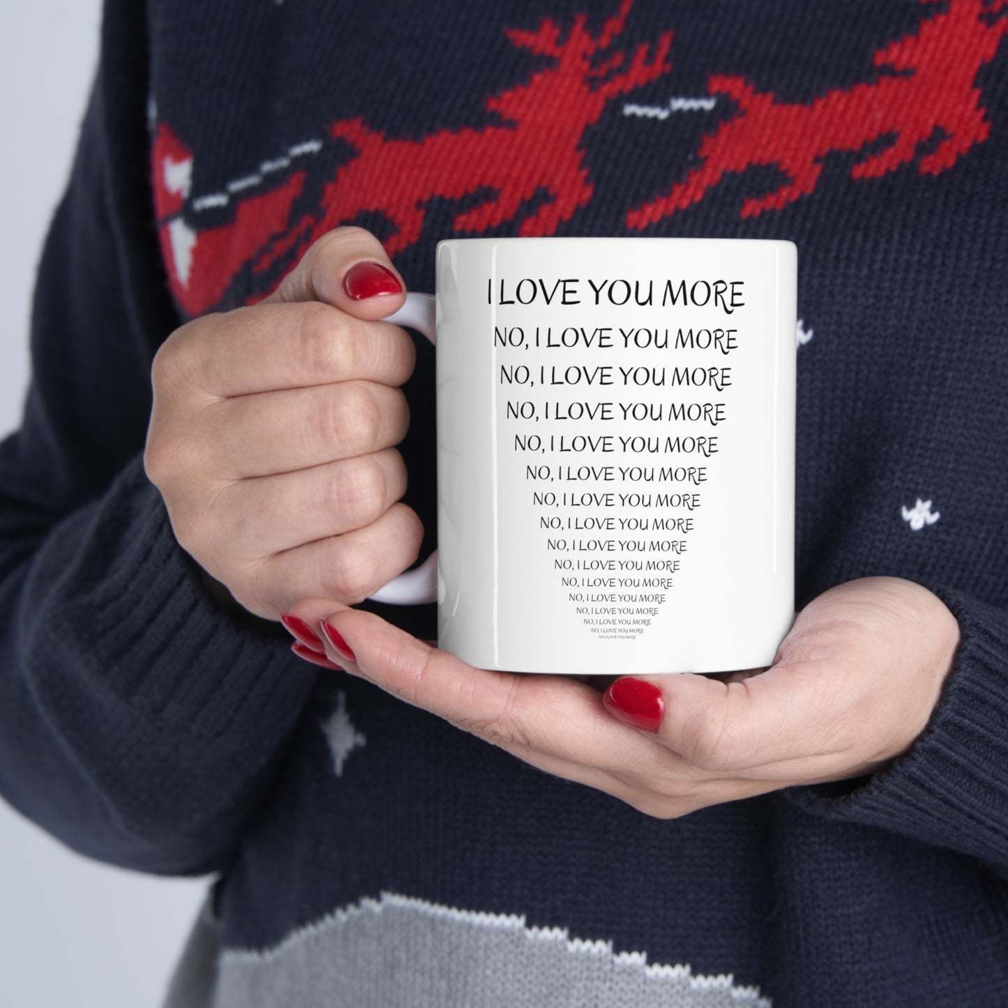 I Love You More Gift Mug