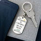 Grandma Memorial Engravable Keychain, Cheering Me On From Heaven