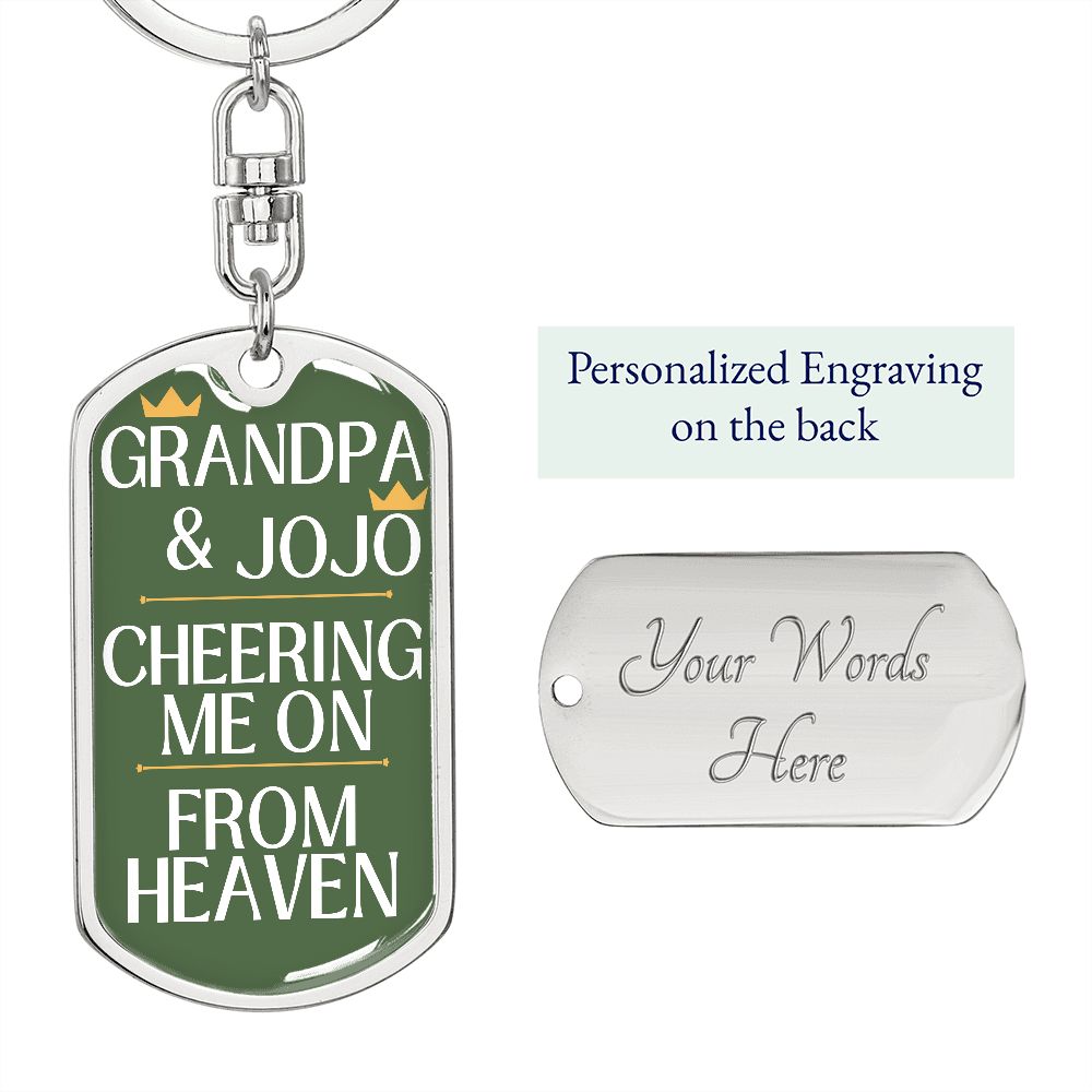 Personalized Engravable Memorial Key Chain