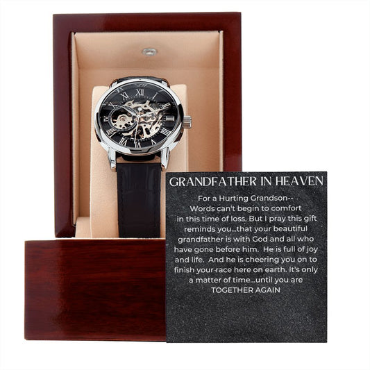 Men's Memorial Watch for Loss of Grandfather